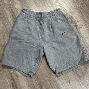 Off-White Virgil Abloh Grey Sweats Shorts Size Medium